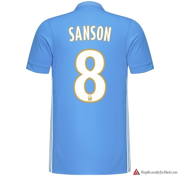 Camiseta Marsella Segunda equipación Sanson 2017-2018